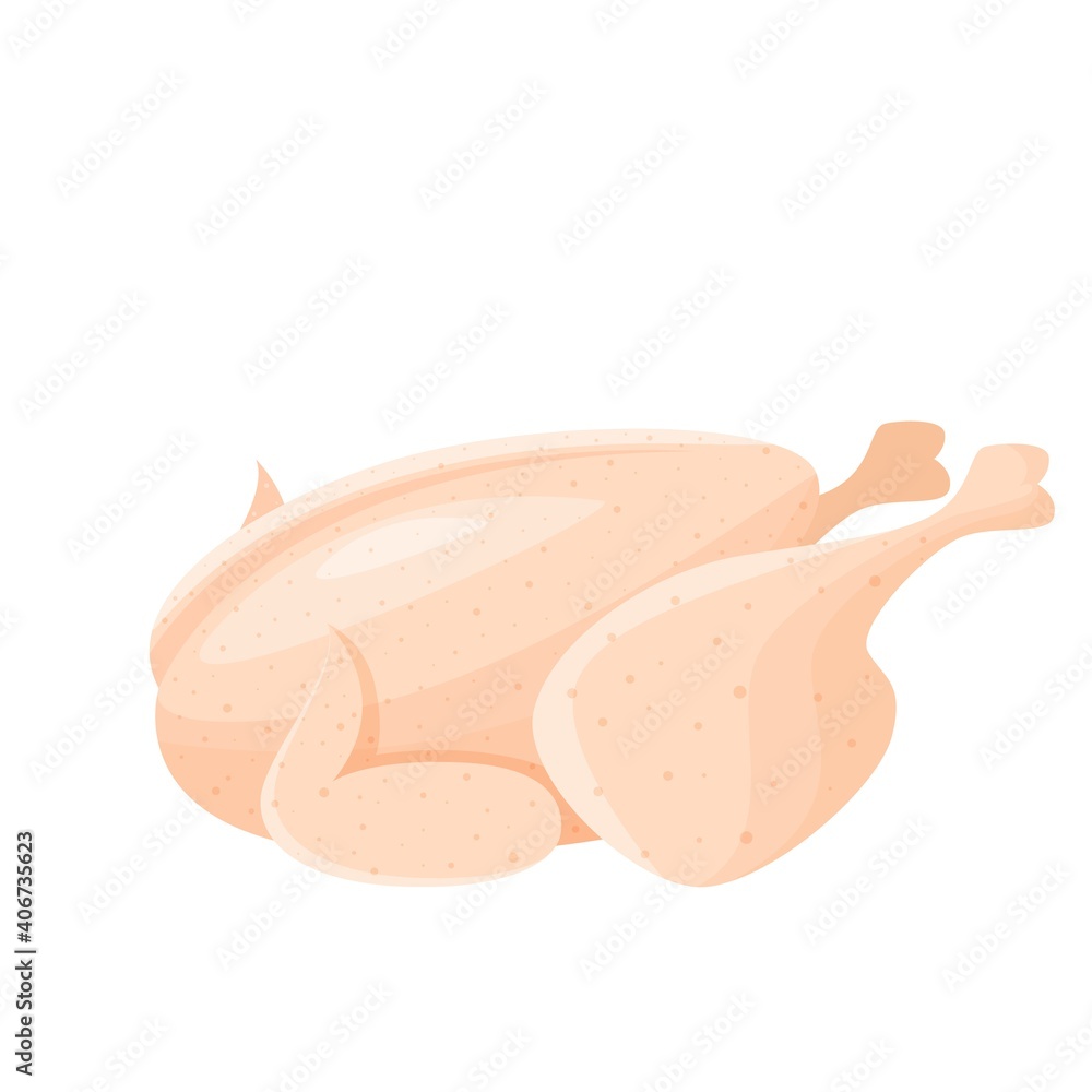 Raw whole chicken Raw whole chicken