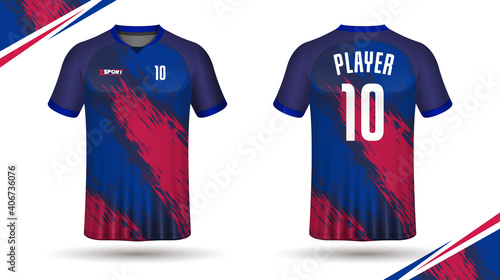 Soccer jersey template sport t shirt design