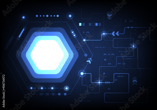 echnology abstract futuristic circuit board background, hi-tech digital technology background.  business, network and web design