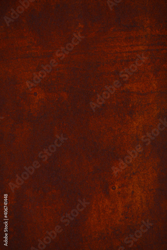 Rusty metal sheet surface.