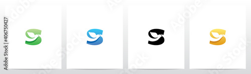 Dove Bird On Letter Logo Design S