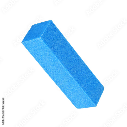 Polishing buffer for manicure isolated on a white background