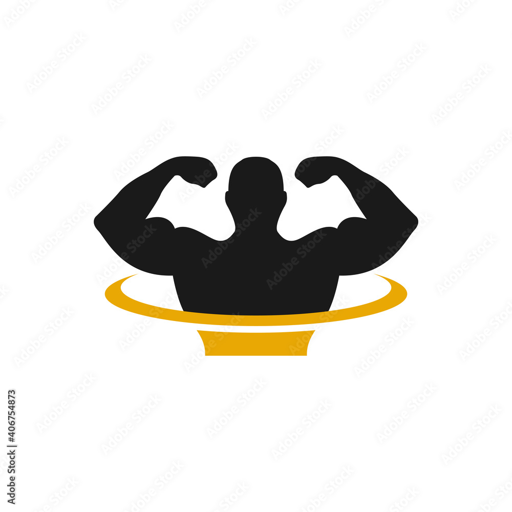 Illustration Vector Graphic of Muscle Logo Illustration Vector Graphic of Muscle Logo
