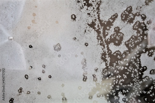 Canvastavla frostwork
