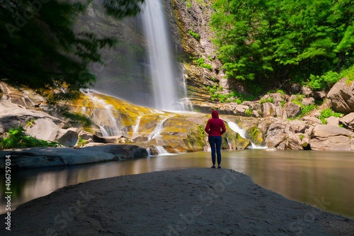 Suuçtu Falls, Turkey's Bursa province is located 18 km from the district Mustafakemalpaşa and meets the needs of the district's drinking water, spilled from the 38-meter-high waterfall FELEZ photo