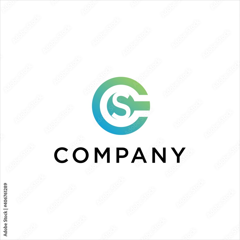 SC CS Geometric Circle Logo. Unique Technology Branding with Modern Minimalist Design. SC CS Geometric Circle Logo. Unique Technology Branding with Modern Minimalist Design.
