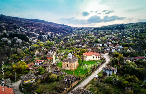 view of the village Stefanovo Bulgaria