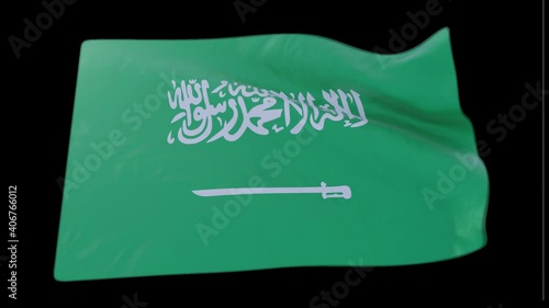 国旗/ サウジアラビア: National flag  / Kingdom of Saudi Arabia