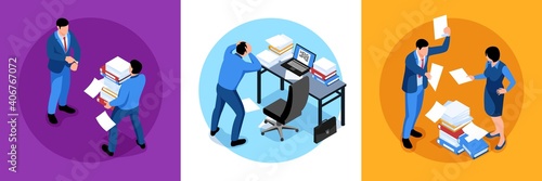 Unorganized Office Design Concept