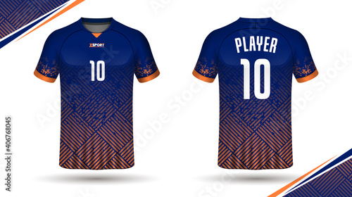Soccer jersey template sport t shirt design