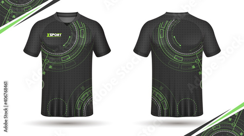 Soccer jersey template sport t shirt design