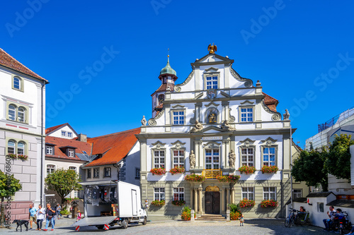 Rathaus, Wangen im Allgäu, Baden-Württemberg, Deutschland 
