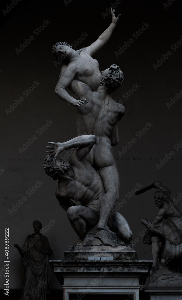 Escultura- Palzzo vecchio firenze- Florencia, Italia