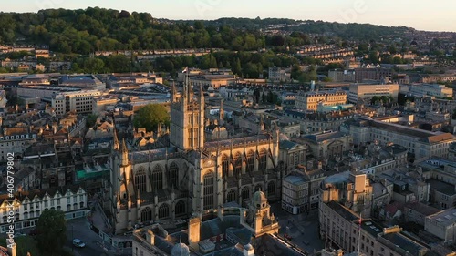 Georgian City of Bath and Bath Cathedral, Somerset, England  
