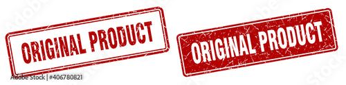 original product stamp set. original product square grunge sign