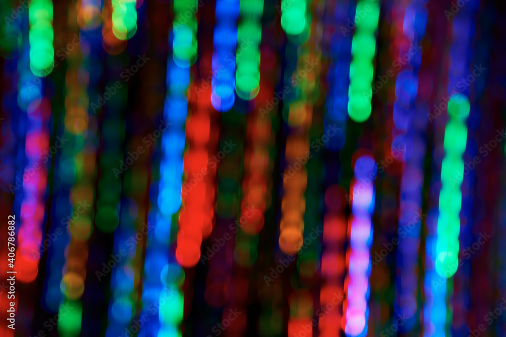 Abstract light bokeh background