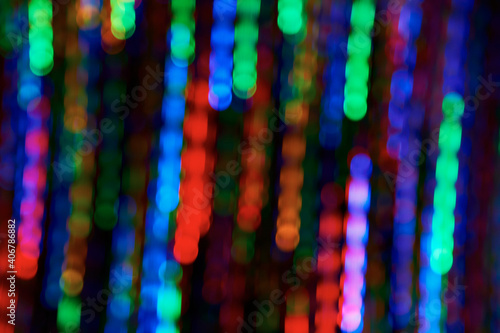 Obraz na płótnie Abstract light bokeh background w salonie