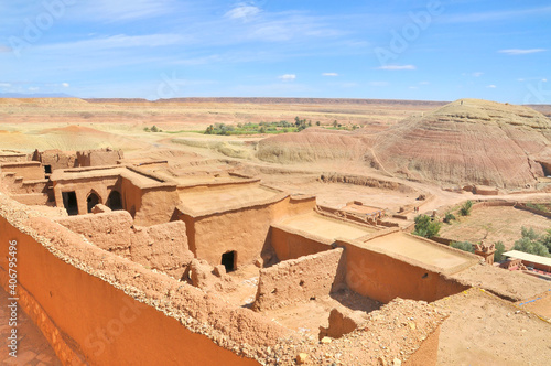 Aït Benhaddou -  a historic ighrem or ksar in Marocco