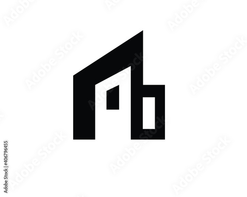 a and b initial logo designs and vreative logo designs