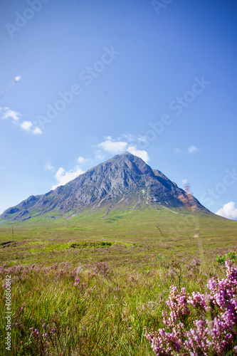 Buachaille Etive Mòr, Scotland. Beautiful scottish landscape. 