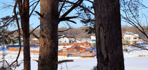 Wallpaper Mural sunny winter day in nature Torontodigital.ca