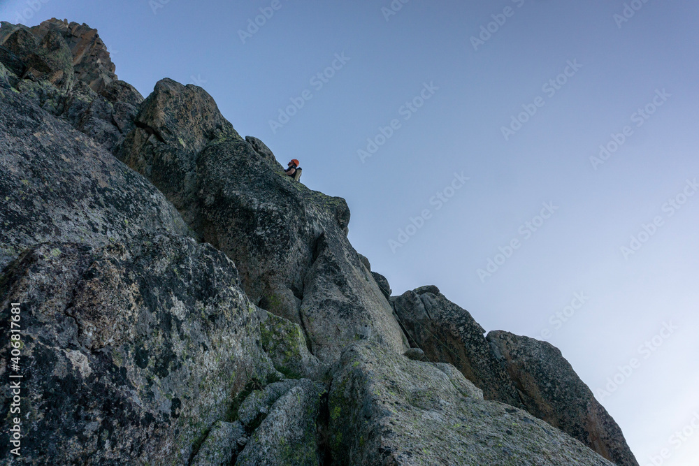 rocks in the mountains