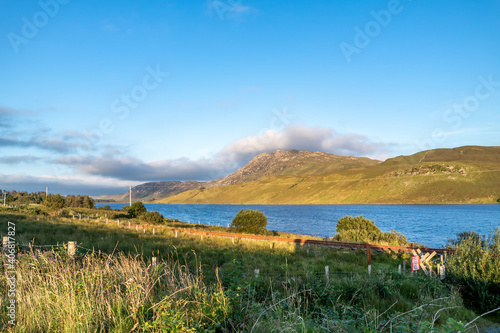 This is Lough Finn in Fintown in Donegal Ireland