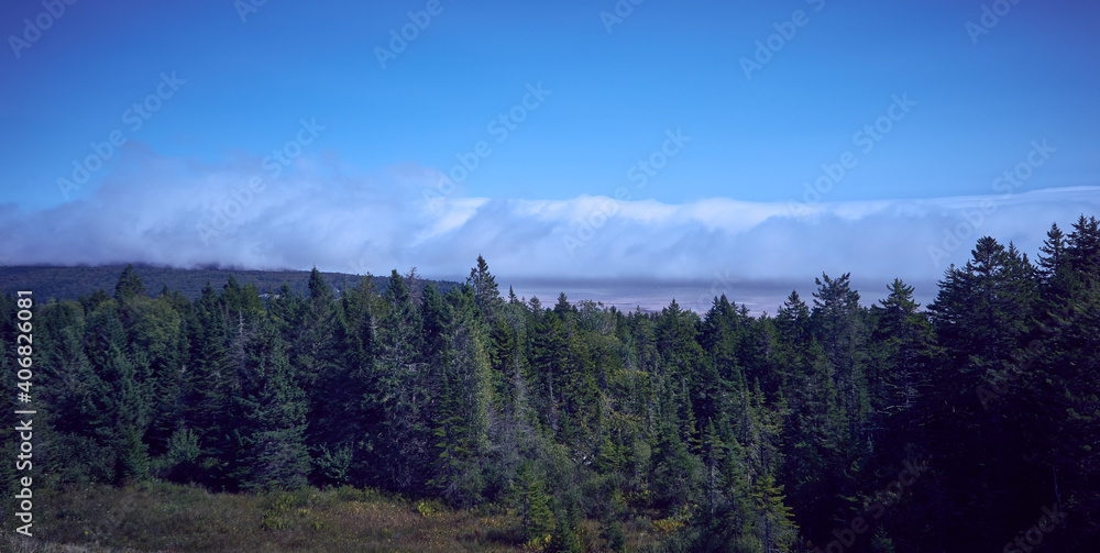 bay of fundy clouds