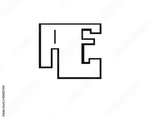 a and e creative logo designs and logo letters and initials 