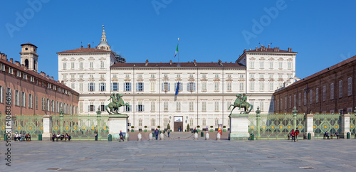Turin - Palazzo Reale palace.