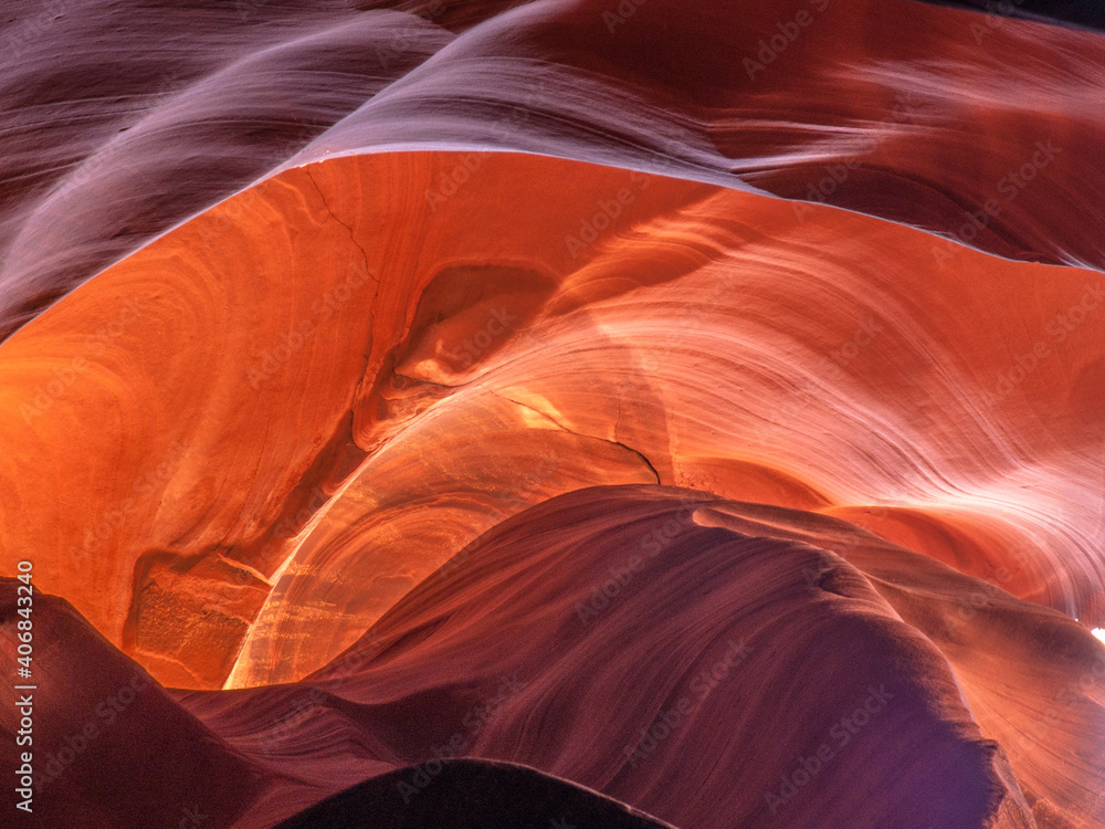 Obraz premium Antelope Canyon Abstract