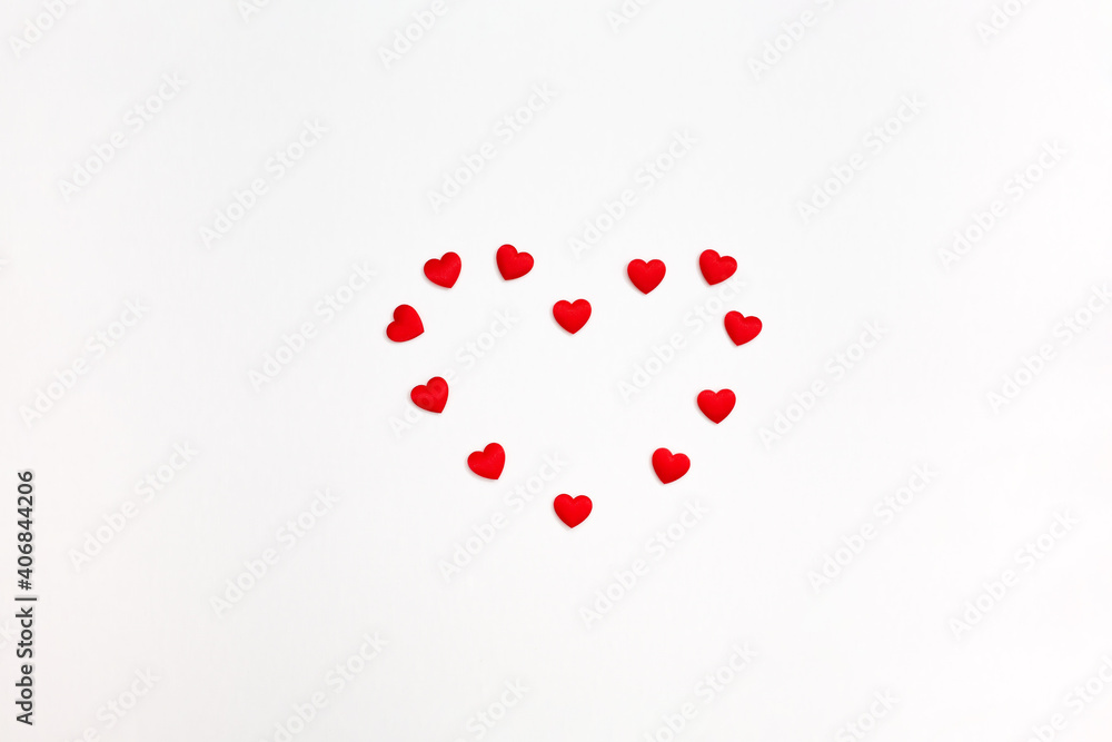 heart of hearts on white background heart of hearts on white background