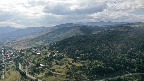 station de montagne de Font-Romeu et four solaire d'Odeillo