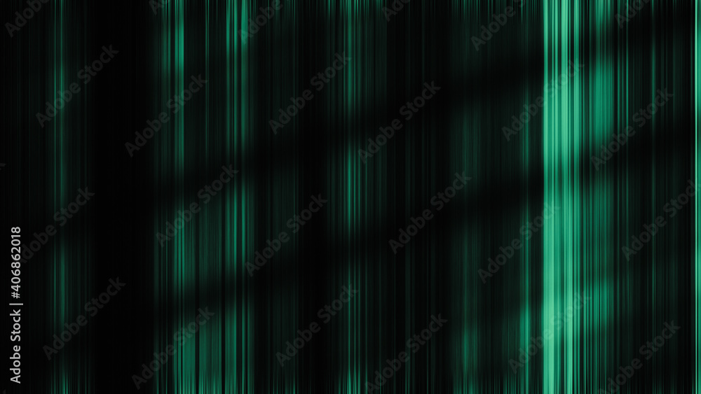 Green abstract metal plate background. Stainless steel metal plate and steel bar texture. Grunge metallic texture scratches, chips, scuffs, dirt on old aged surface. Stock illustration.
