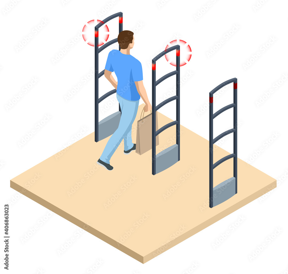 Φωτογραφία Isometric Anti Theft System
