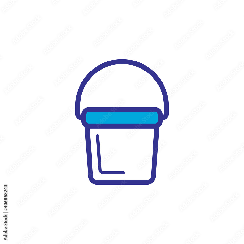 bucket icon vector design trendy bucket icon vector design trendy