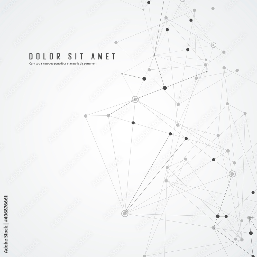 Abstract connect dot line for concept design. Futuristic pattern. Black abstract geometric background. Design element. Business concept Abstract connect dot line for concept design. Futuristic pattern. Black abstract geometric background. Design element. Business concept