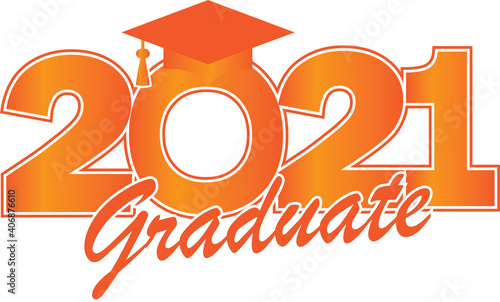 Orange Class of 2021 Graduate