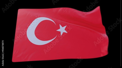 国旗/ トルコ: National flag / Republic of Turkey