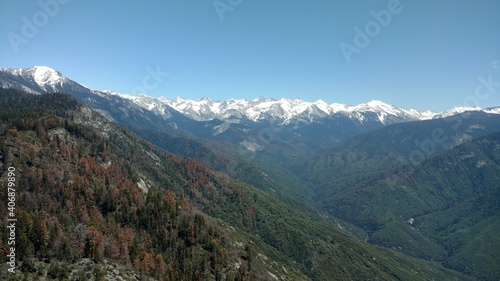 panorama of the mountains