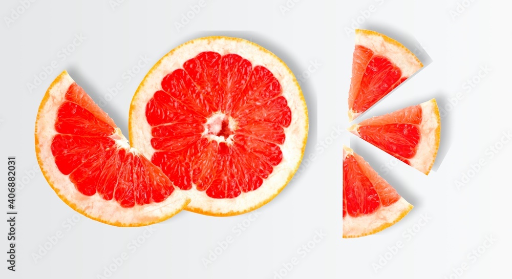 Grapefruit. Grapefruit.