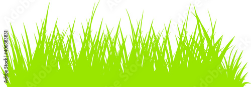 普通の草むら背景素材