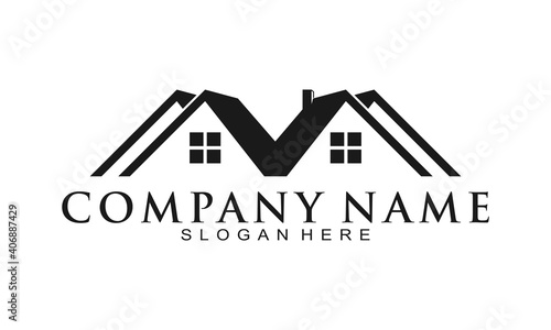 Property building vector logo