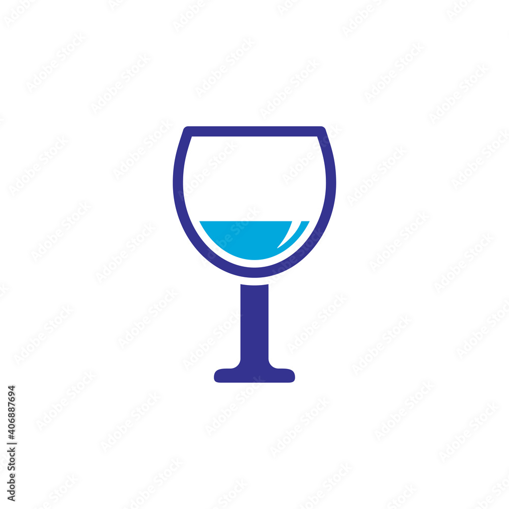 wine glass icon vector design trendy wine glass icon vector design trendy