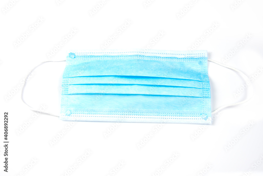 Infection medical mask isolated on background for text or note corona virus prevention
Infection medical mask isolated on background for text or note corona virus prevention