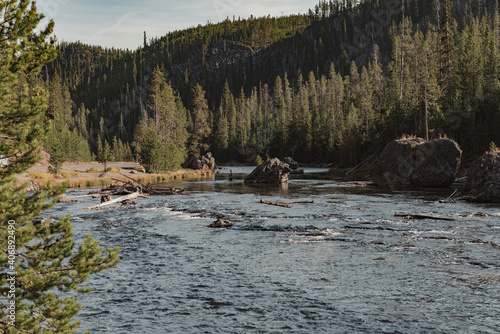 Fototapeta Naklejka Na Ścianę i Meble -  mountain river