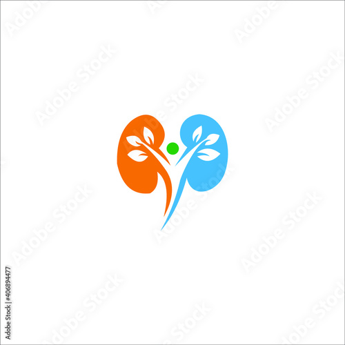 logo lungs icon templet vector healthy