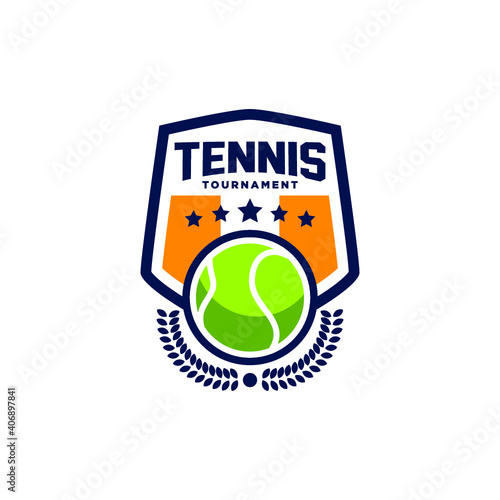 tennis Logo Design Template
