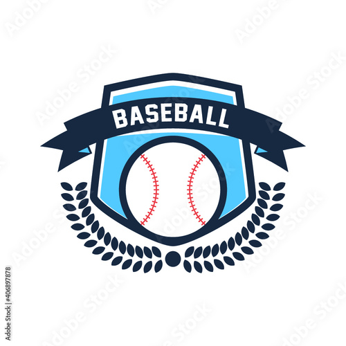 baseball logo.  Baseball badge,sport logo,team identity,vector illustration.