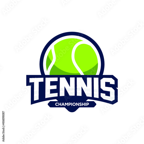 tennis Logo Design Template